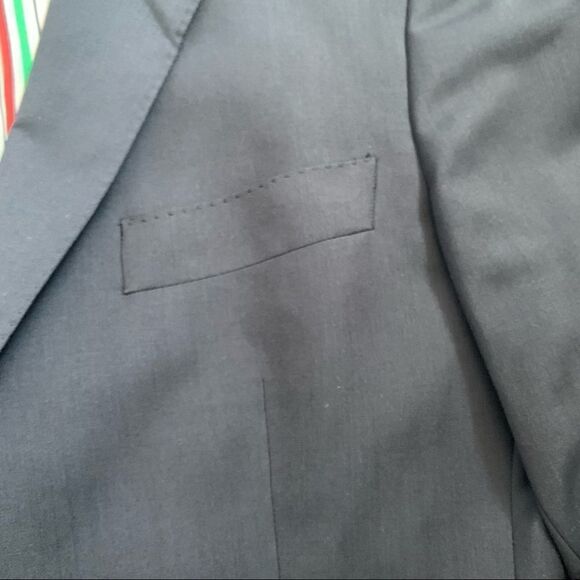 Etro navy wool blazer - Picture 7 of 16